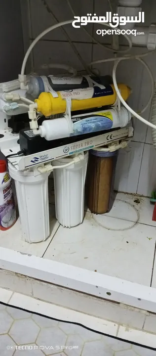 فلتر مياه سبع مراحل مستعمل اخو الوكالة