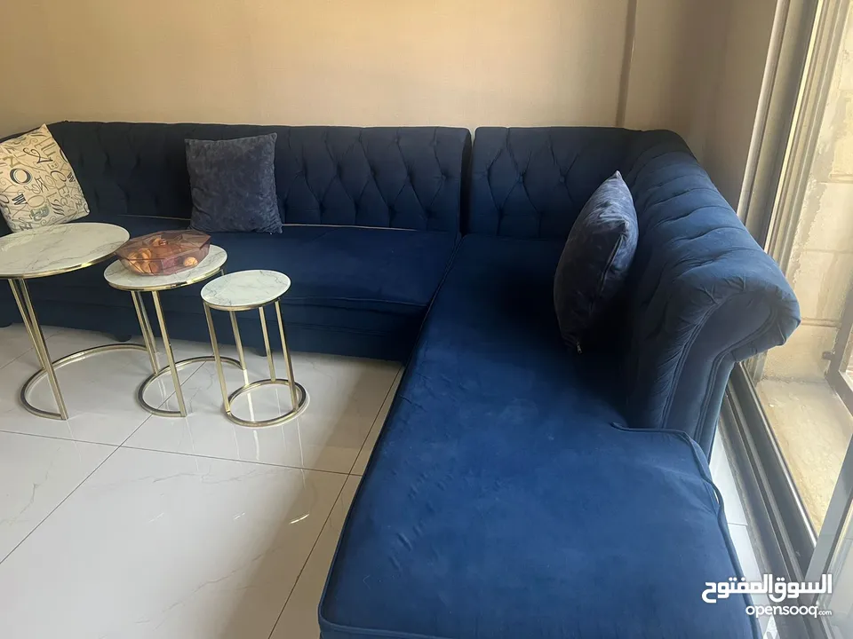 كورنر لون ازرق رويال للبيع بسعر مناسب