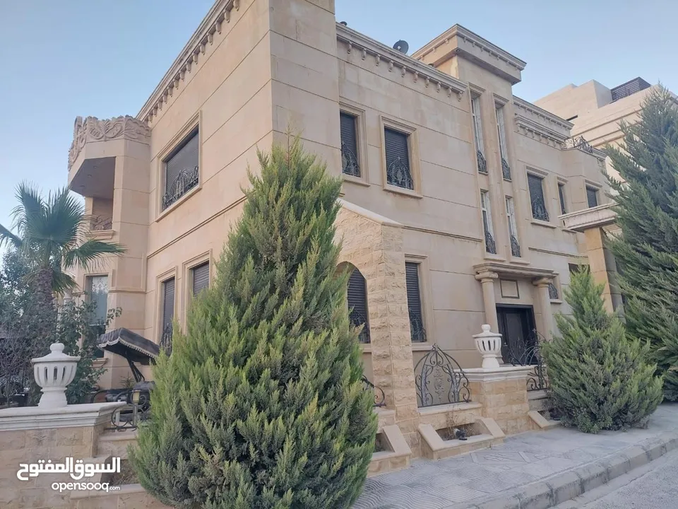 للبيع فيلا شبه قصر في اجمل مواقع دابوق الهادئه 1050 م