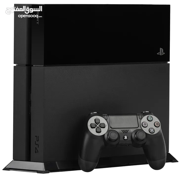 بلايستيشن PS4 مستعمل بحالة ممتازة مع يد اصلية + هدية يد كوبي ون ومعجون جديد للمعالج