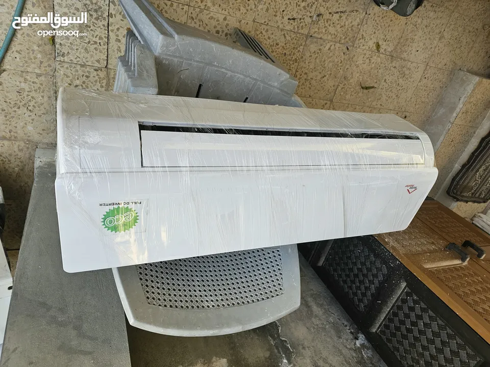مكيف مستعمل انفيرتير 1 طن  A+++ مستعمل بحالة الوكاله شامل توصيل وتركيب  تبدأ الأسعار من 180