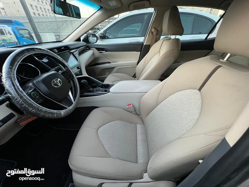 تويوتا كامري 2019 فحص كامل بحالة الوكالة للبيع كاش او اقساط دفعة اولى 10 الاف من المالك مباشرة