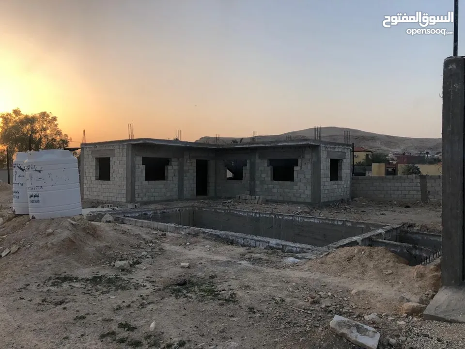 شاليه قيد الانشاء في منطقة جوفة الكفرين حي الشميساني والسعر قابل للتفاوض
