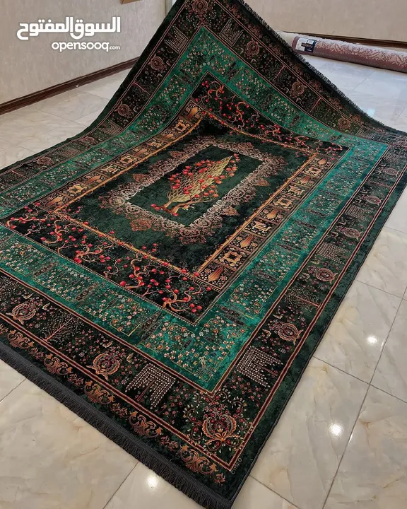 سجاد إيراني فاخر من كاشان – جودة عالية وسعر المصنع!