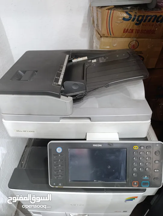 طابعة (RICOH AFICIO (MP. C5000