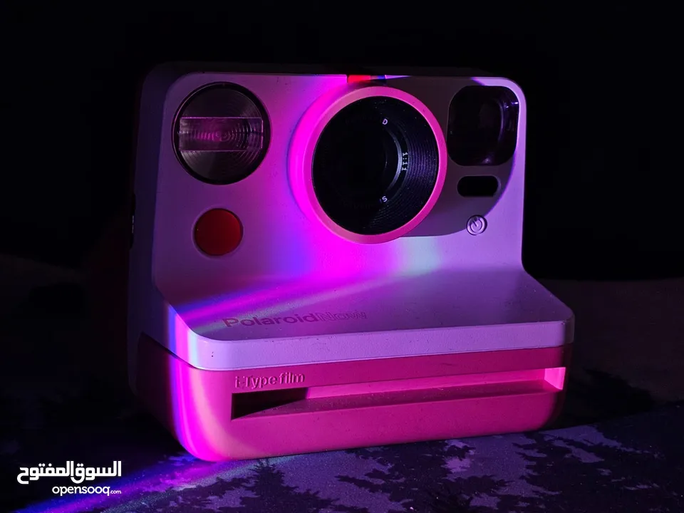 Polaroid Now Instant Film Camera - Pink