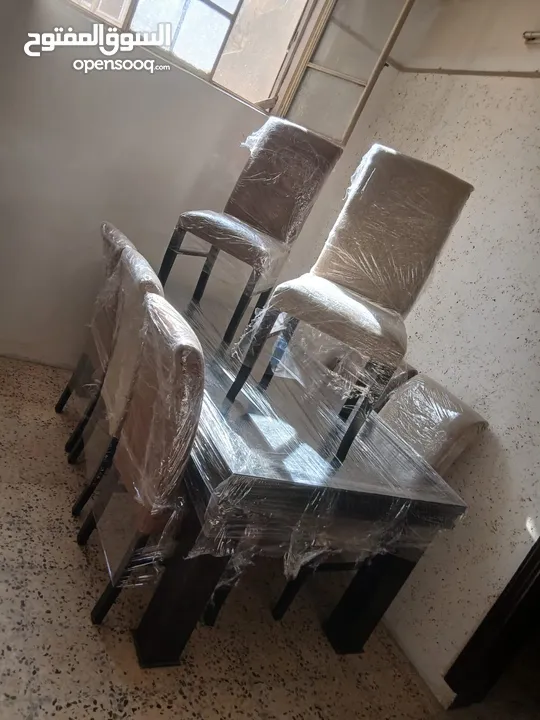 طاولة سفرة خشب زان ثقيل