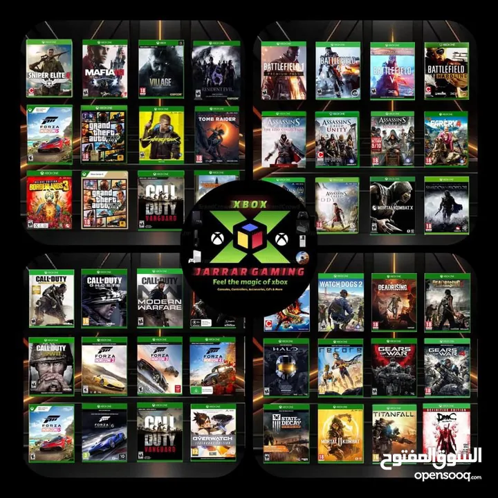 Xbox Game CD’s for series x & one x/s أقراص ألعاب إكس بوكس