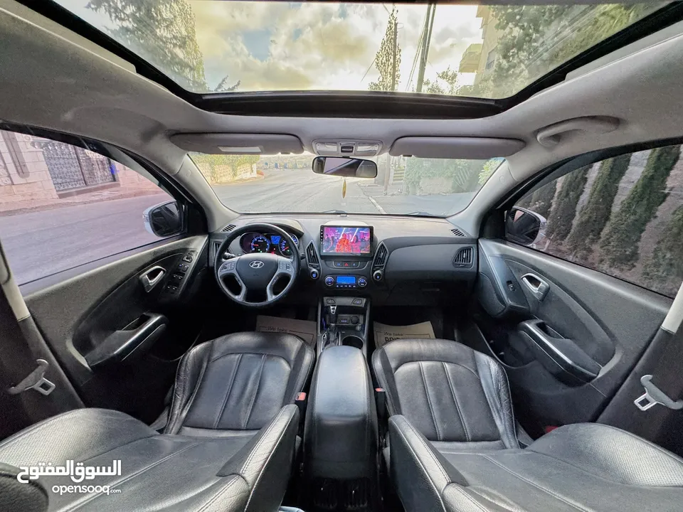 ‏ Hyundai TUSCAN 2014 • Limited Edition فل الفل مع بانورما ، عداد 88 الف اصلي فحص نخب طلاء الشركة