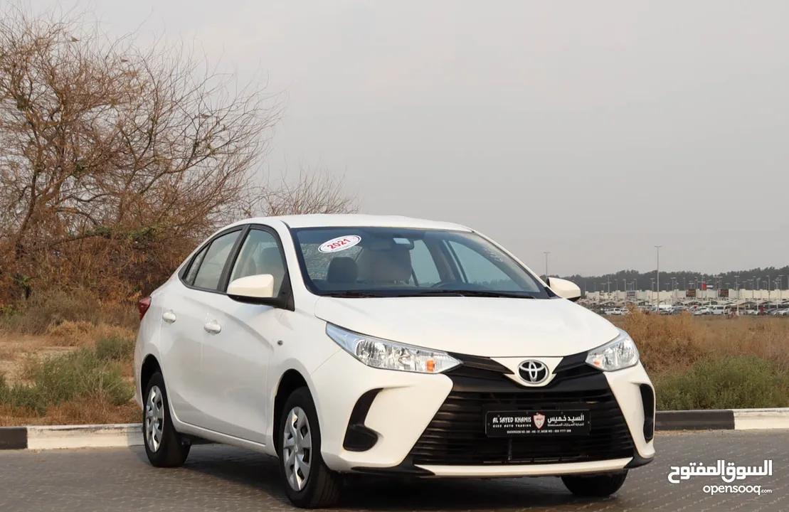 Toyota Yaris 1.5L 2021 GCC Original Paint accident-free in excellent condition 812 P.M