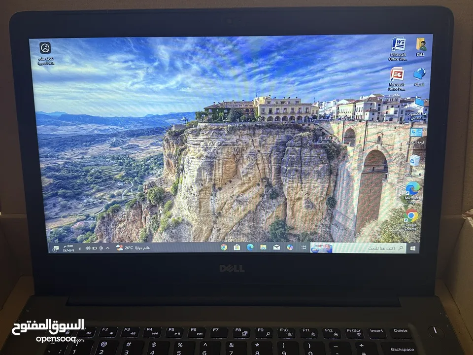 لابتوب dell i5 جيل سابع جهاز بزنس كيبورد بضوي سعرر حررق
