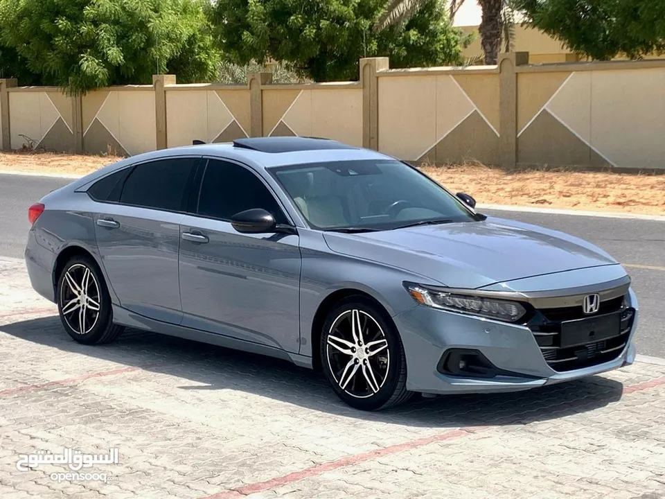 Honda Accord 2021 (Sport Turbo 2.0L)Top Of Range, GCC,Full Options