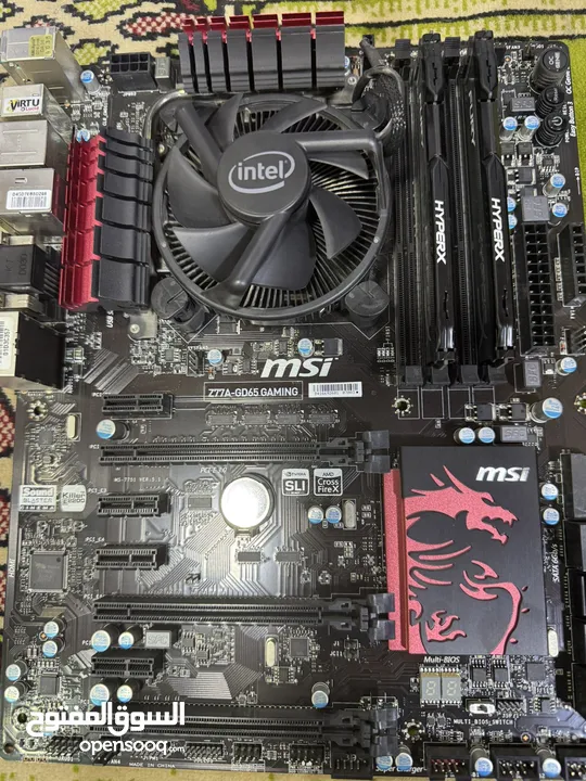 بوردات ومعالجات i7 جيل ثالث ورابع مستعملين