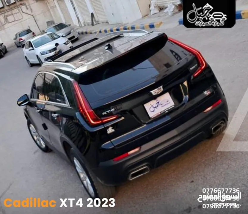 كاديلاك XT4 2023 اعلى صنف فحص كفالة الشركه كاش أو أقساط