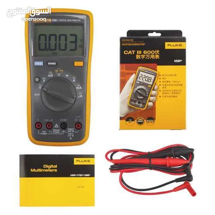 ساعة فحص فلوك Fluke 15B+ Multimeter