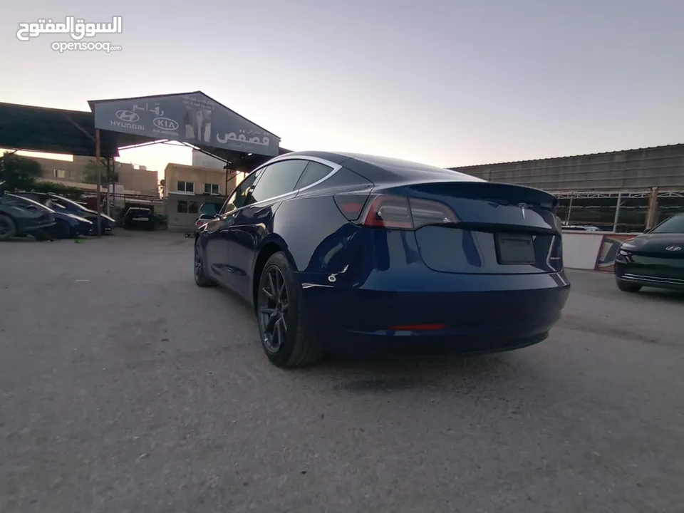 تيسلا 3 موديل 2020 ديول موتور لونج رينج كرت ابيض عداد 60 حره