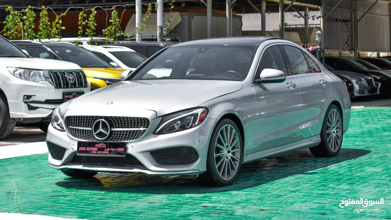 Mercedes C300 model 2017 with panorama