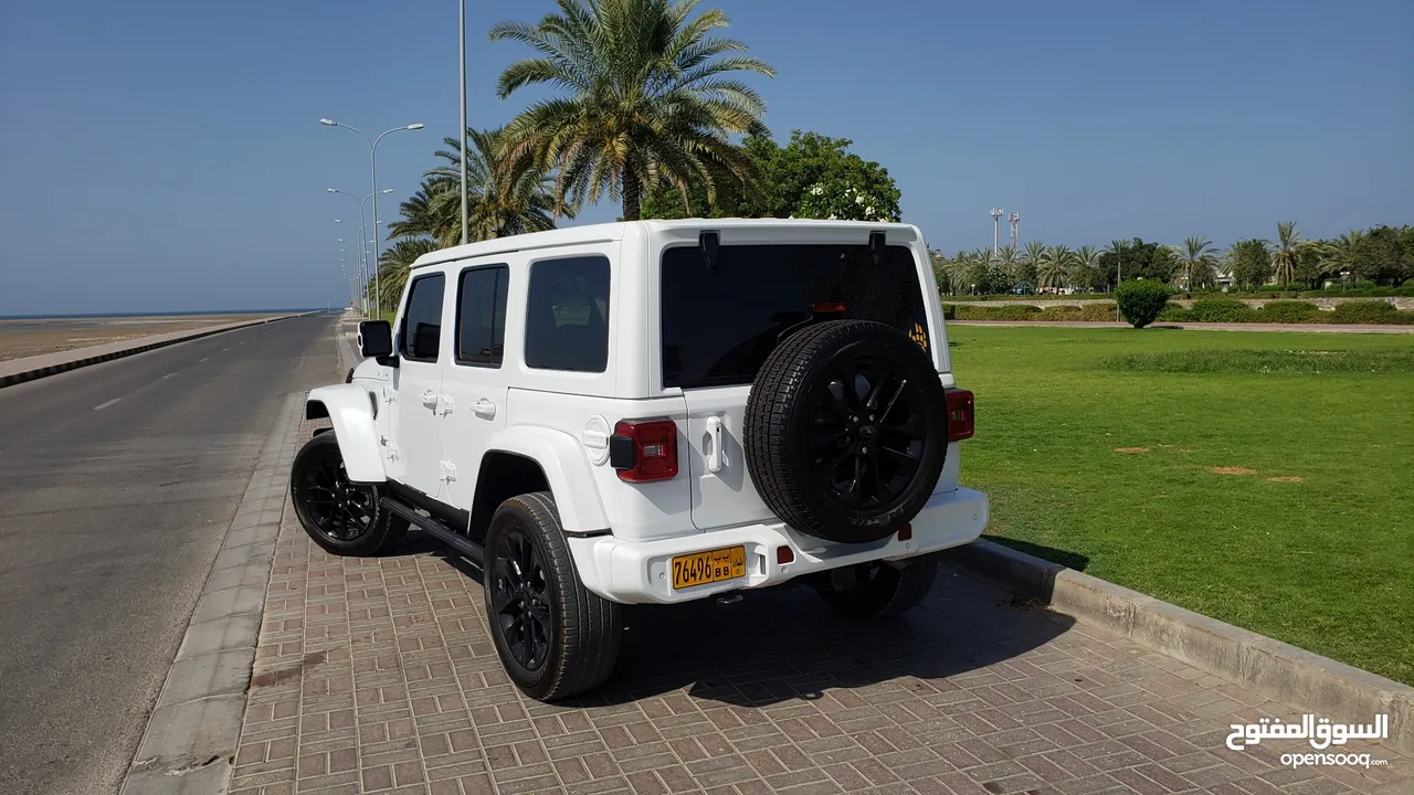 افخم اصدار جيب رانجلر بمواصفات  خاصه jeep wrangler High Altitude V6