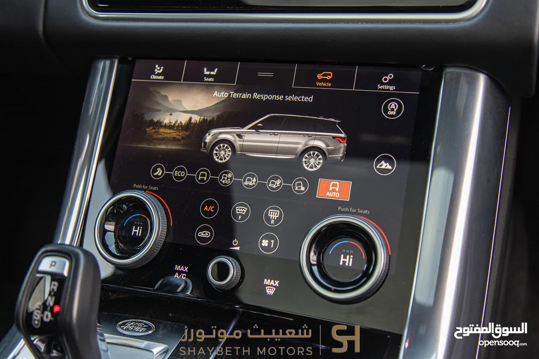 Range Rover Sport P400e Hse 2021 Black package     يمكن التمويل