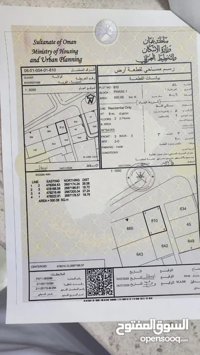 تملك ارضك خلف جامعة صحار.. بسعر الاقل في المنطقه لا تفوت الفرصه.. اتصل الان ب مريم