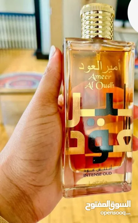 عطر امير العود انتنس عود لطافة للعطور الإماراتية الأصلي من اقوى العطور يتميز بلفخامة والفوحان امير