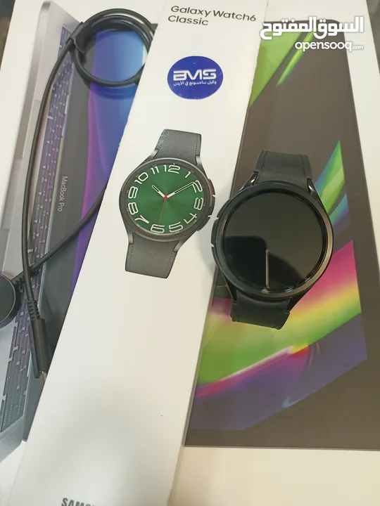 Samsung Watch 6 Classic بحالة الوكاااله  استعمال بسيط جدا