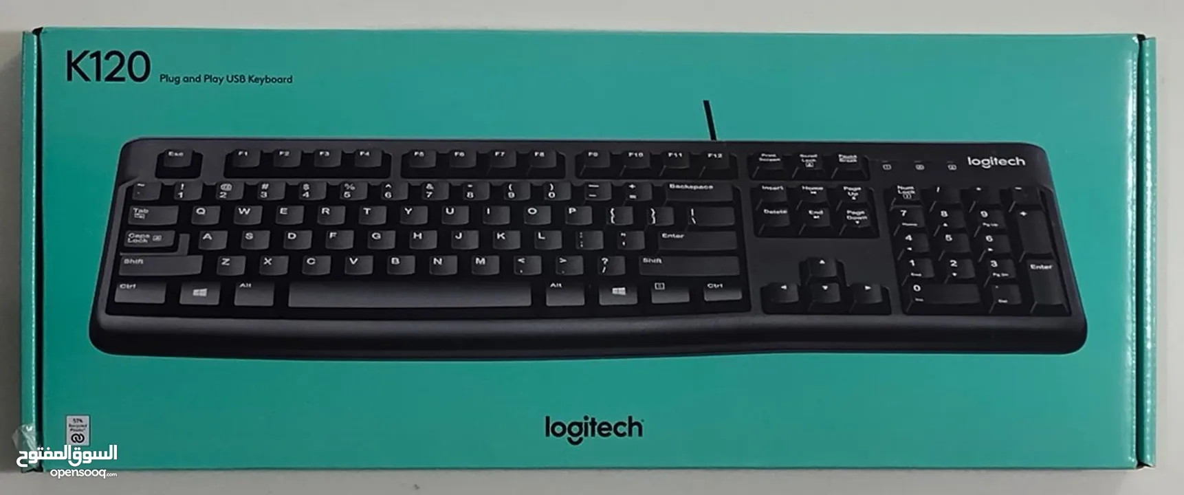 كيبورد لوجيتيك Logitech keyboard K120