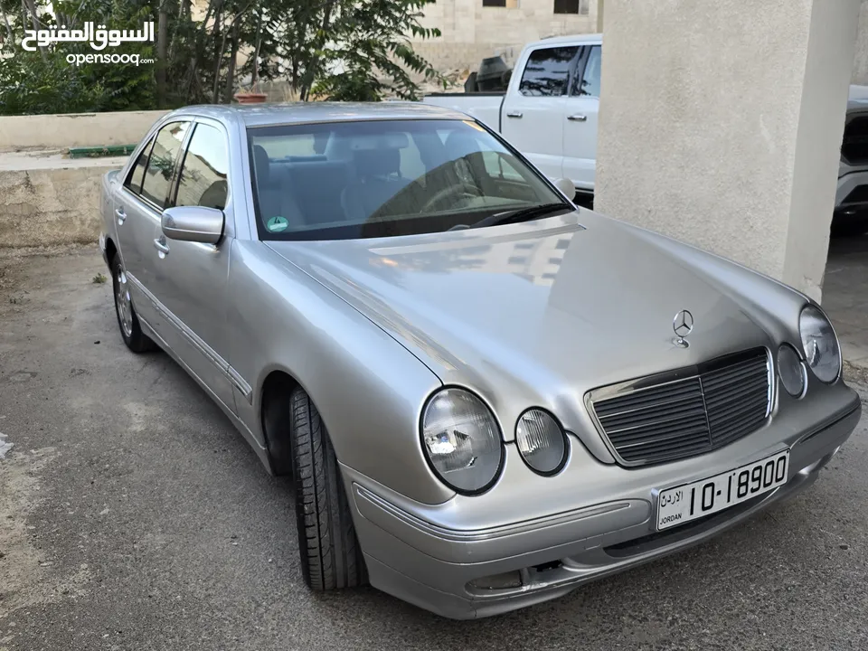 مرسيدس E200 Elegance للبيع موديل 2000 نظيفة