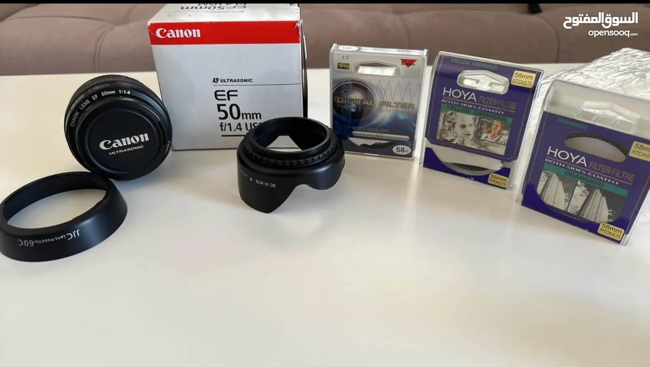 عدسة Canon EF 50mm f/1.4 USM