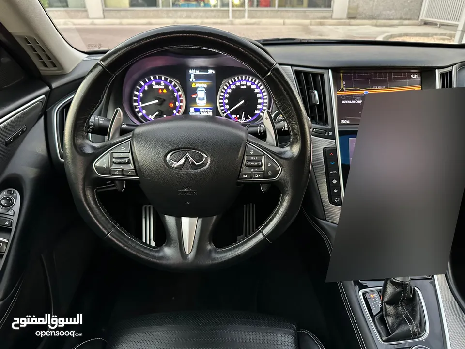 INFINITI Q50 2017 GCC V6t ACCIDENT FREE // PEREFCT CONDITION // FULL OPITION