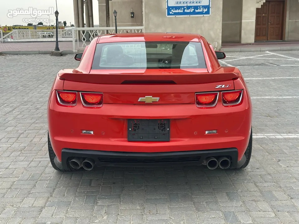 Chevrolet camro 2013 ZL1 GCC full option sunroof 6.2L supercharged