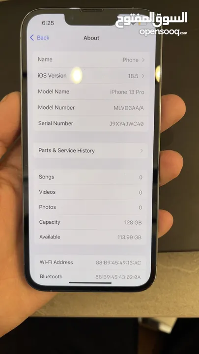 Iphone 13 pro 128GB بسعر حرق