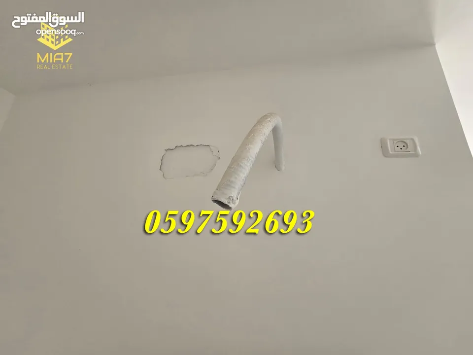 شقة أرضية مشطبة للبيع مساحة 170 م + ساحة 26 م رام الله قرب المقاطعة ووسط البلد