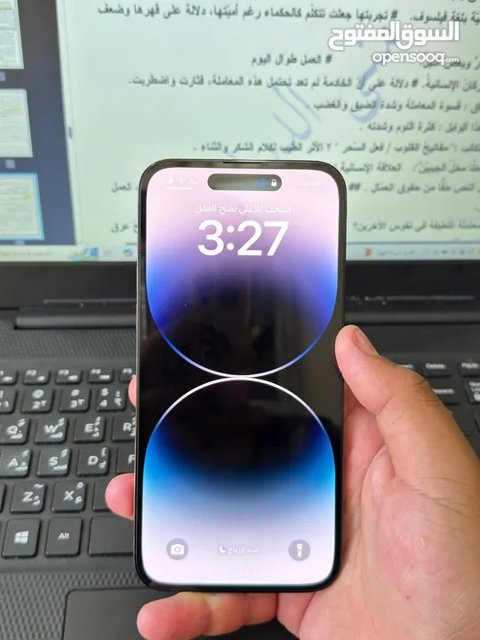 14 برو ماكس بحاله ممتازه
