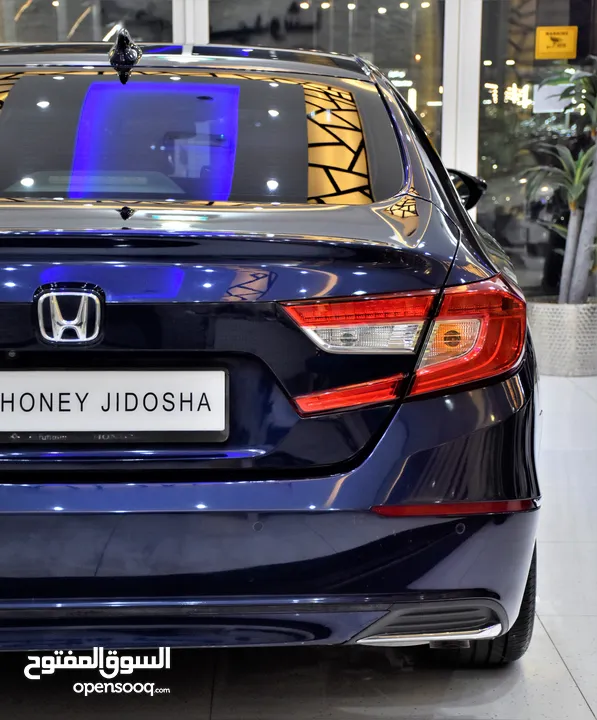 Honda Accord ( 2019 Model ) in Blue Color GCC Specs