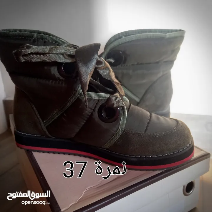 احذيه بحال الجديد لبسة واحدة للبيع         أحذية  أحذية