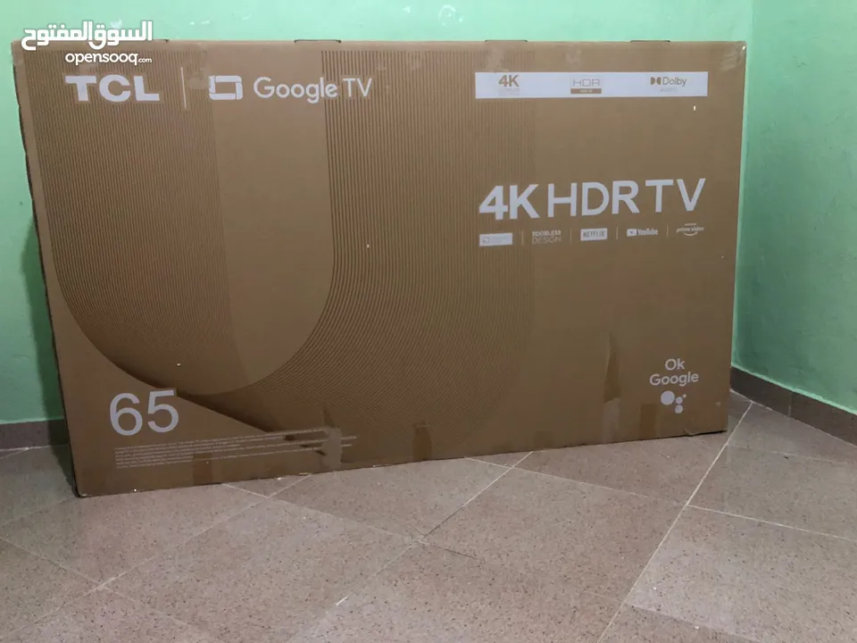 télévision TCL 65 pouces, p635 smart 4k HDR, À VENDRE.