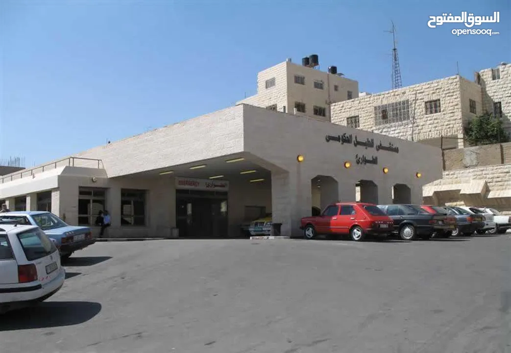 مكاتب جاهزة للإيجار 90م2 داخل مبنى – طابق ثاني مميز - طلعة مستشفى عالية الحكومي