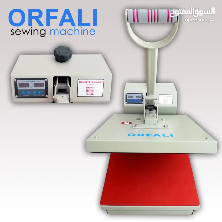 للبيع مكابس حرارية يدوية متينة نوع اورفلي ORFALI heat transfer pressing machine