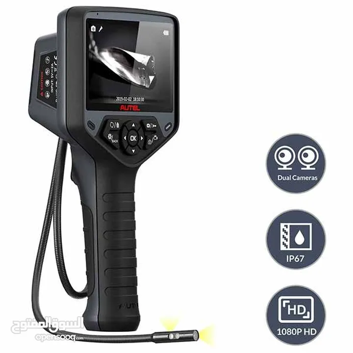 جهاز كاميرا يعمل هذا الجهاز على كشف الترسبات داخل الماتور autel mv480