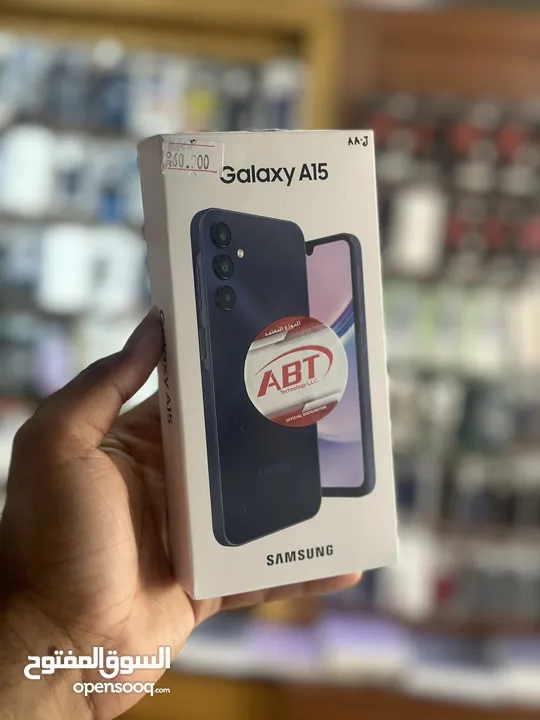 New Galaxy A15 6+128Gb Black Blue