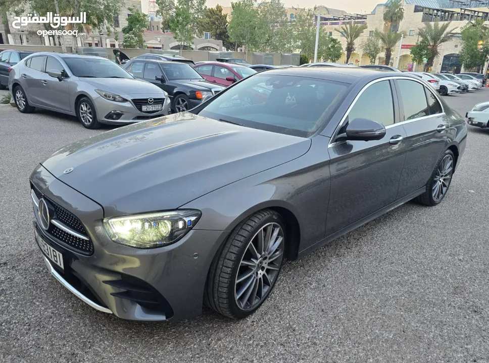 مرسيدس E350 2022 فل الفل أعلى صنف فحص كامل جمرك جديد