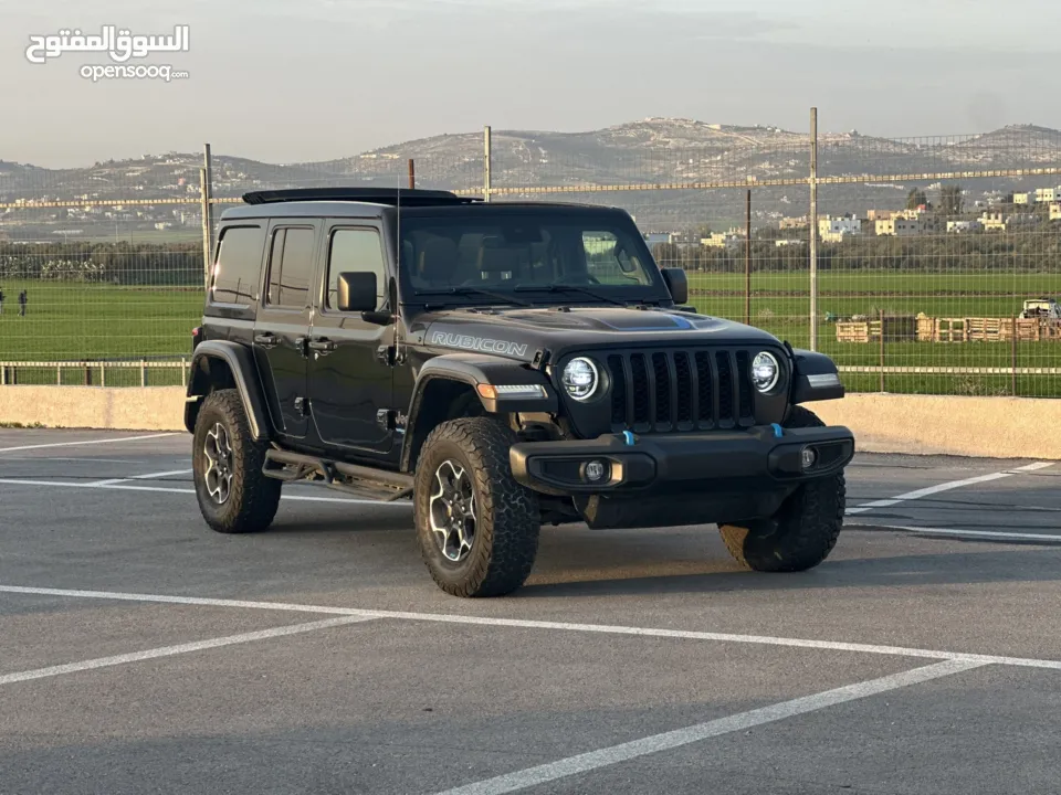 روبيكون هايبرد فل مسكر 2022 دفع رباعي Plug In Hybrid