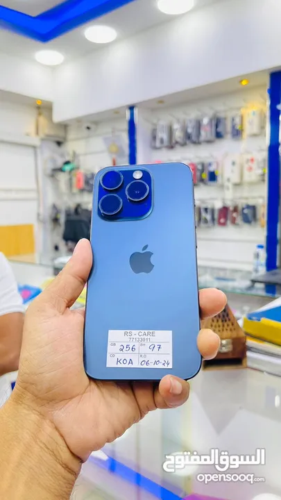iPhone 15 Pro, 256gb Blue Titanium