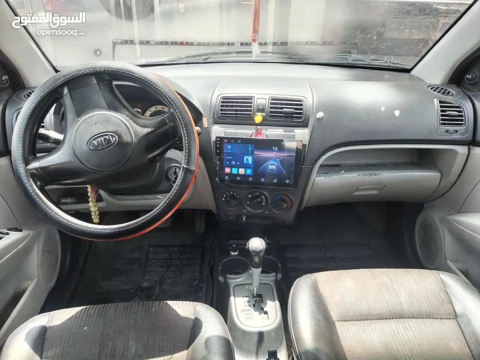 كيا بيكانتو موديل 2010 لون برتقالي محرك 1100قوي و اقتصادي  فحصها 3جيد قصعة مرخصة سنة تقريبا مطلوب في