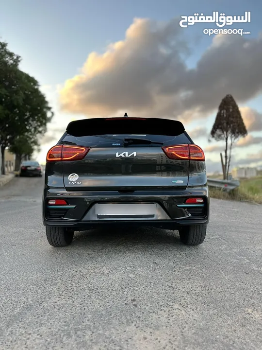 كيا نيرو Kia Niro EV كهربائية بالكامل 2022 فل اعلى صنف مع فتحة فحص عداد قليل 27 الف كاش او اقساط