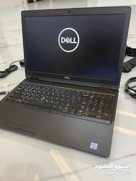 لابتوب موصفات عالي من ديل فئة LATITUDE Core i5 GEN 8 RAM 16 شاشة كبيره افضل سعر 199