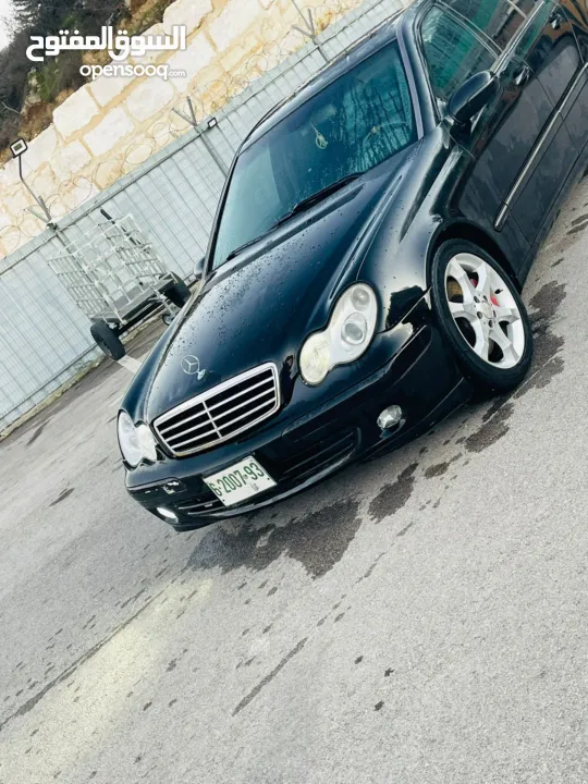 مرسيدس c230 ستة 6 سلندر