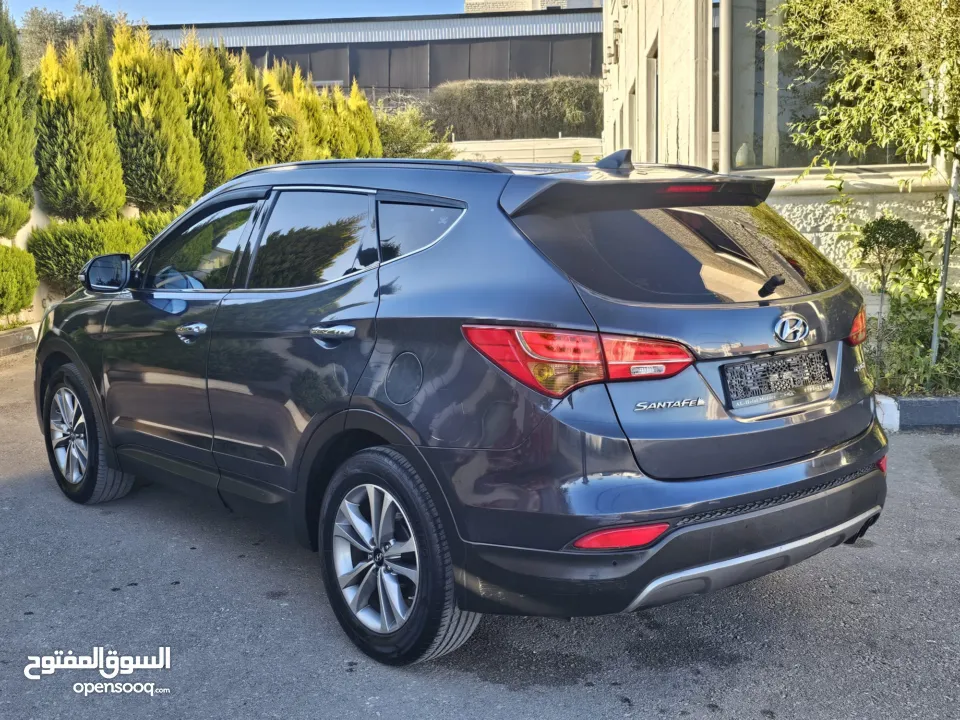 جيب هونداي سنتافي فل ما عدا فتحة لون بترولي مميز سعر حرق على الكاش