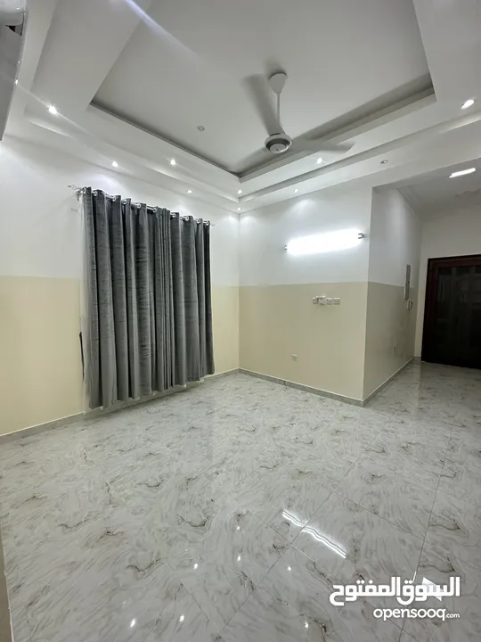 شقة ارضية واسعة للإجار  Ground floor flat for rent